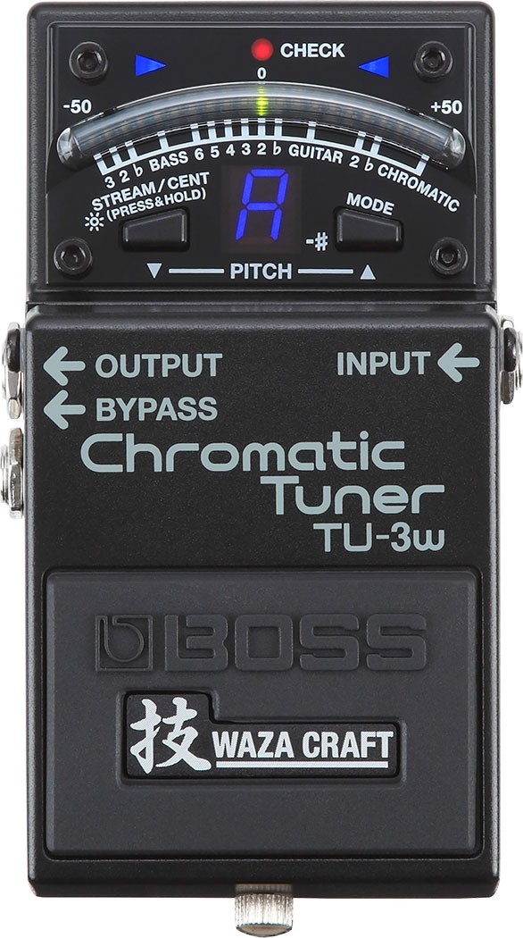 BOSS – TU-3W CHROMATIC TUNER PEDAL – WAZA CRAFT SPECIAL EDITION