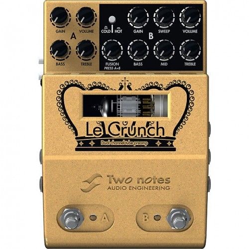Two Notes Le Crunch Dual Channel Crunch Tube Preamp Pedal