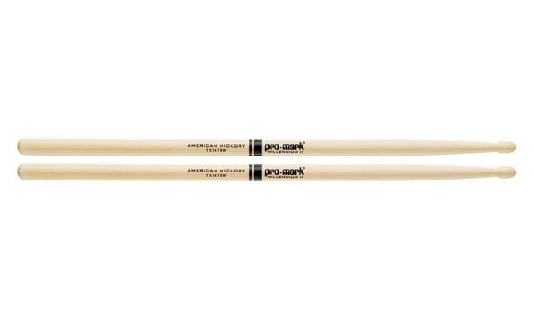 ProMark Hickory 747B "Super Rock" Wood Tip Drumstick