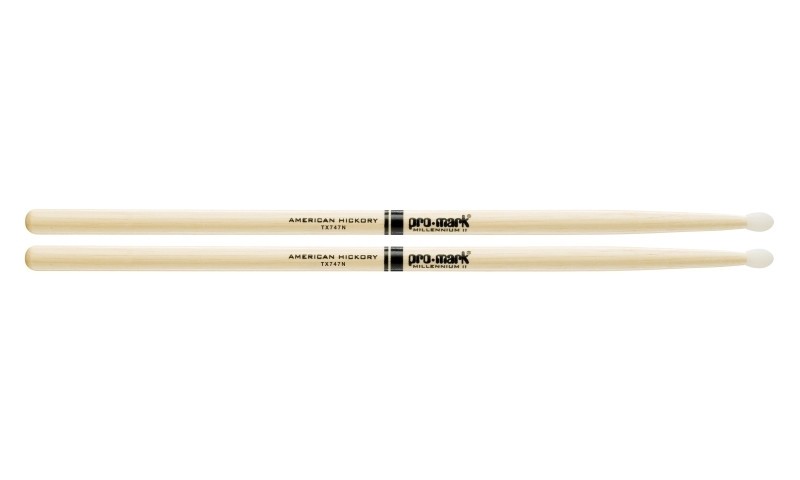 ProMark Hickory 747 Nylon Tip Drumstick