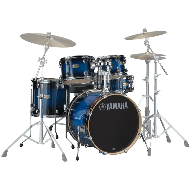 Yamaha Stage Custom Birch Euro 5pc Shell Pack - Deep Blue Sunburst - SBP2F5DBS