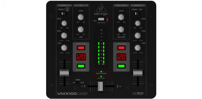 Behringer VMX100USB Pro DJ Mixer