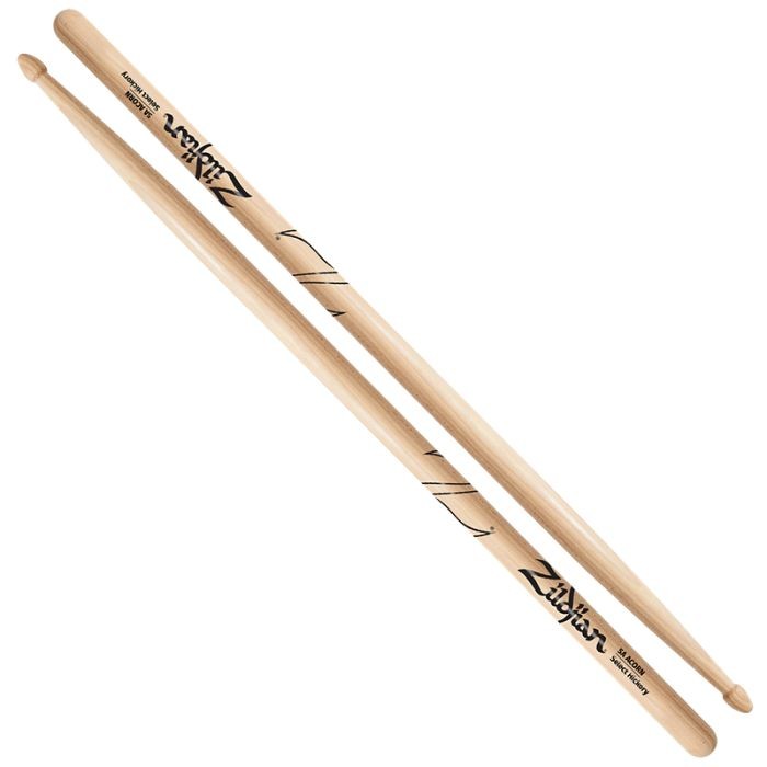 Zildjian Hickory 5A Acorn Tip Drumsticks