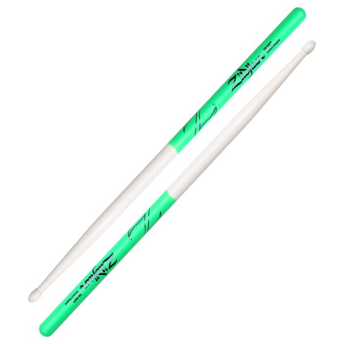 Zildjian Maple 5B Green DIP Drumsticks