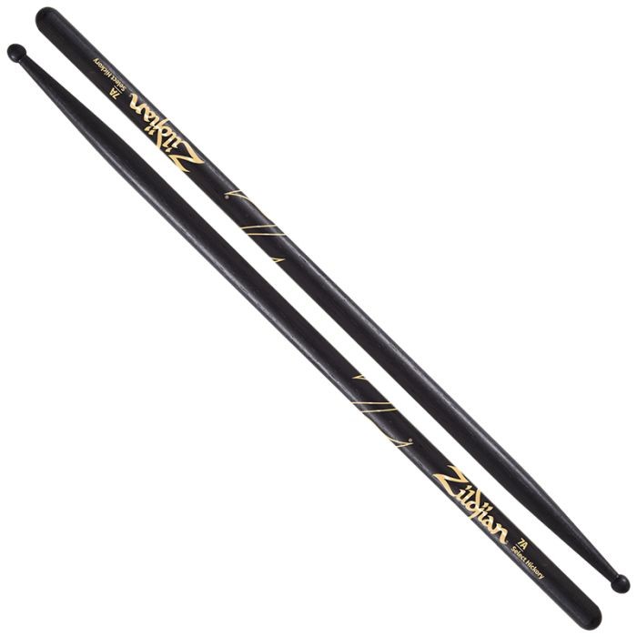 Zildjian Hickory 7A Black Drumsticks
