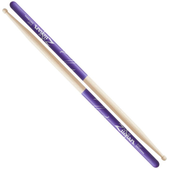 Zildjian Hickory 7A Purple DIP Drumsticks