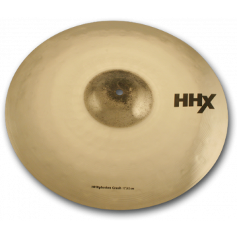 SABIAN – HHX 17" X-PLOSION CRASH CYMBAL – BRILLIANT FINISH