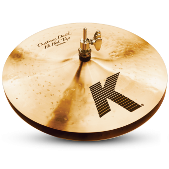 Zildjian K0940 K Custom 13" Dark HiHat Pair Cymbal