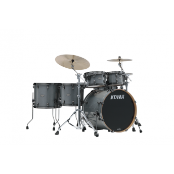 Tama Starclassic Performer 6pce Shell Pack - Black Nickel Shell Hardware w/SNARE - Smoky Grey LIMITED EDITION