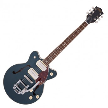 Gretsch G2655T-P90 Streamliner™ Center Block Jr. Double-Cut P90 with Bigsby®, Laurel Fingerboard, Two-Tone Midnight Sapphire and Vintage Mahogany