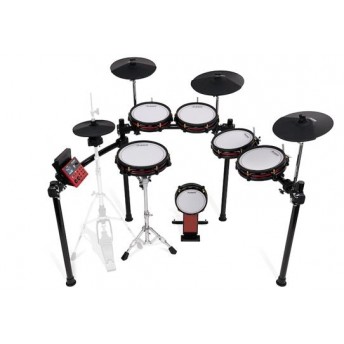 ALESIS NITRO ULTIMATE XL : 10-Piece Professional E-Drum Kit with Movable Hi-Hat and Bluetooth