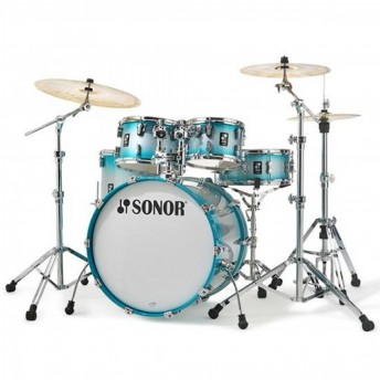 Sonor AQ2 Stage 5 Piece 22" Maple Drum Kit with Shells Only - Aqua Silver Burst