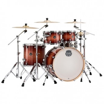 Mapex Armory 5 Piece Drum Kit W/Chrome Hardware & Paiste Cymbals - Redwood Burst