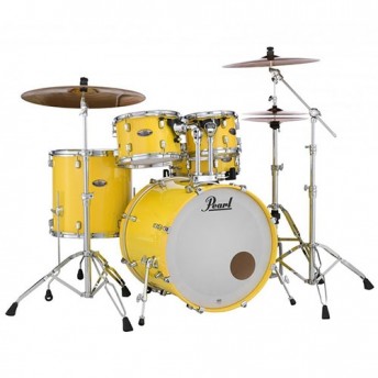 Pearl Decade Maple DMP 22" Fusion Plus 5 Piece Drum Kit with Hardware - Solid Yellow