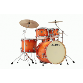 TAMA SUPERSTAR CLASSIC MAPLE KIT W/ HB5W HARDWARE PACK - Tangerine Lacquer Burst