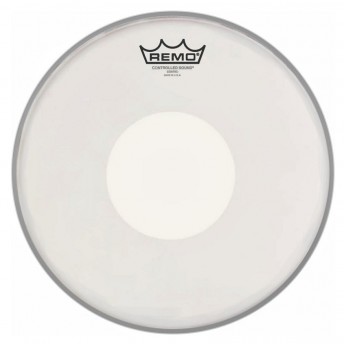 Remo CX-0114-10 14" Controlled Soundx Coated Bottom White Dot Drum Head Skin