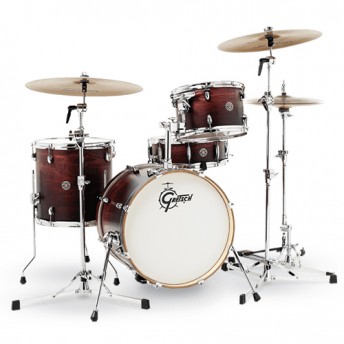 Gretsch Catalina Club Jazz 4 Piece Drum Kit Shell Set 18" - Satin Antique Fade