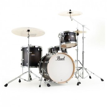 Pearl Decade Maple DMP 18" Drum Bop Kit w Hardware Satin Black Burst