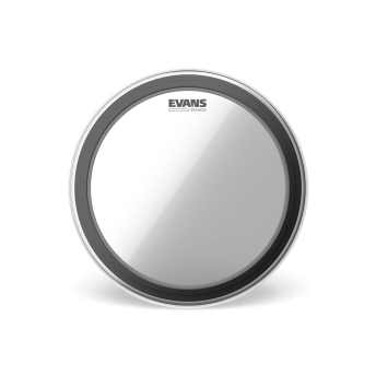 Evans BD26EMAD2 EMAD2 Clear Bass Drum Head Skin 26"