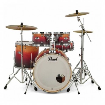 Pearl EXL Export 5 Piece 20" Fusion Drum Kit with Hardware - Ember Dawn