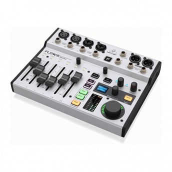 Behringer FLOW-8 8-Input Digital Mixer with Bluetooth and USB/Audio Interface