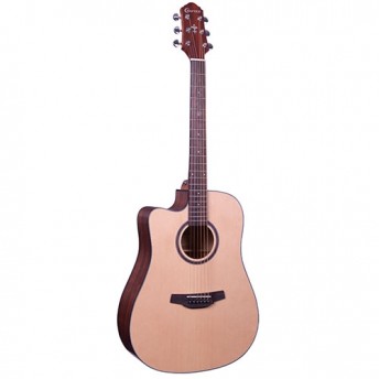 Crafter HD-100CE/OPN LH Dreadnought Body Acoustic Electric Guitar - Left Handed