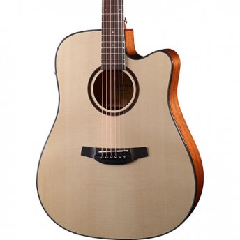 Crafter HD-500CE/N Dreadnought Acoustic Electric Guitar with Gig Bag