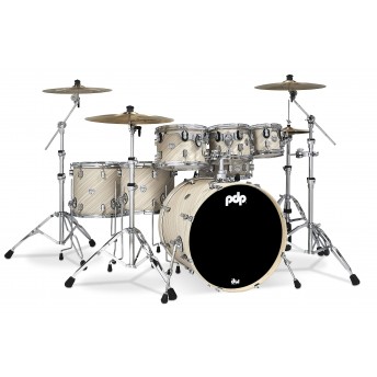 PDP CM7 Concept Maple Series 7-Piece Shell Pack Twisted Ivory Finish Ply