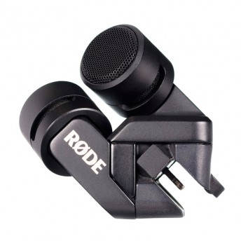 RODE iXY Stereo microphone for Apple iOS devices - Lightning connector - 24bit/96k  - case & windshield.