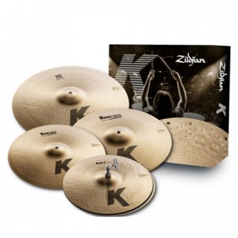 Zildjian K Cymbal Pack 14"Hh 16"Cr 20"Rd & Free 18" Dark Cr - K0800