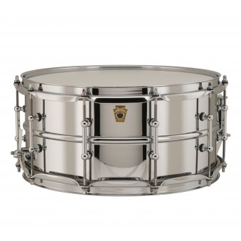 Ludwig LB402BT Chrome Plated Brass 14x6.5" Snare Drum