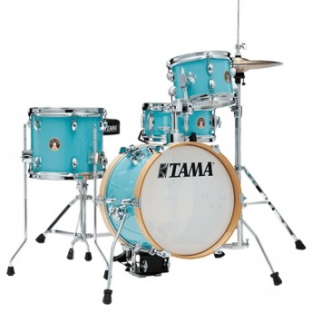 Tama LJK44H4 Club Jam Flyer Drum Kit with Hardware - Aqua Blue