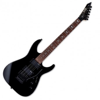 LTD LKH-202 Signature Series KH-202 Black Kirk Hammet Electric Guitar