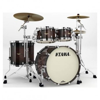 TAMA Starclassic Maple 4 Piece Drum Kit Shell Set in Dark Mocha Burst