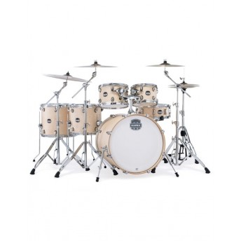 MAPEX MM628SFUNW MARS MAPLE 6-PIECE STUDIOEASE FAST SHELL PACK NATURAL SATIN WOOD