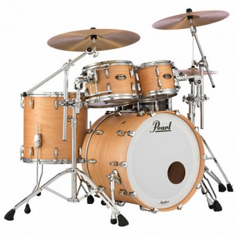 Pearl Masters Maple Gum MMG 5 Piece Drum Kit Shell Set - Hand Rubbed Natural Maple