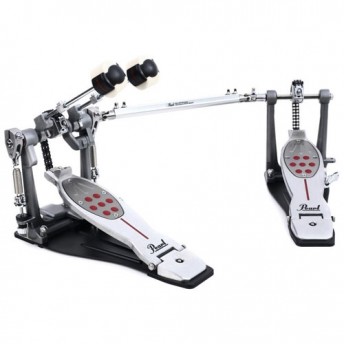 Pearl P2052CL Eliminator Twin Bass Kick Drum Pedal with Case LEFT FOOTED