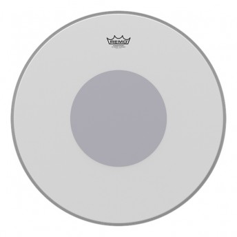 Remo P3-1122-10 22" PS3 Powerstroke 3 Black Dot Coated Drum Head Skin