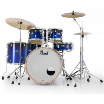 Pearl Decade Maple 5 Piece Drum Kit 22" with Hardware - Kobalt Blue Fade 