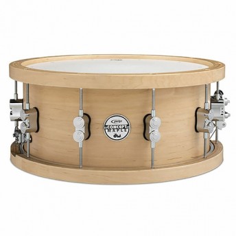 PDP Concept Series 14 x 5.5 Wood Hoop 20-ply Maple Snare Drum - PDSN5514NAWH