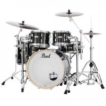Pearl Session Studio Select 4 Piece Drum Kit 22" Shell Set - Black Halo Glitter