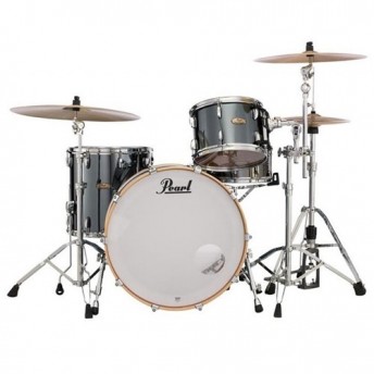 Pearl Session Studio Select 3 Piece Drum Kit 24" Shell Set - Black Mirror Chrome