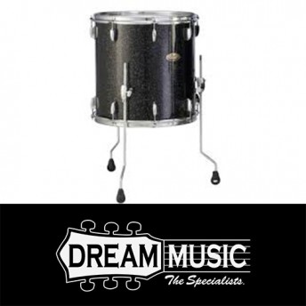 Pearl Session Studio Select 16x16 Floor Tom Black Halo Glitter - SAVE $610 OFF RRP !!!