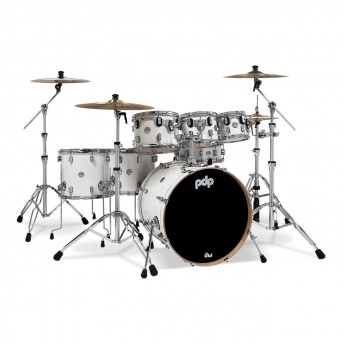 PDP CM7 Concept Maple Series 7-Piece Shell Pack Pearlescent White Lacquer