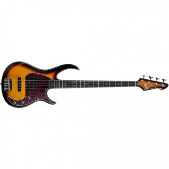 Peavey Milestone Series 4 String Bass Guitar Vintage Burst - PVMILES4VBS