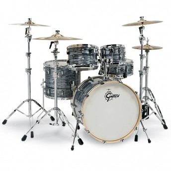 Gretsch RN2 Renown Series 5 Piece Drum Kit 22" Shell Set - Silver Oyster Pearl