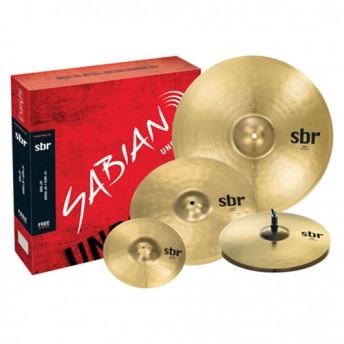 Sabian SBR Promotional Cymbal Set 14/16/20 & FREE 10″ SPLASH - SBR5003G