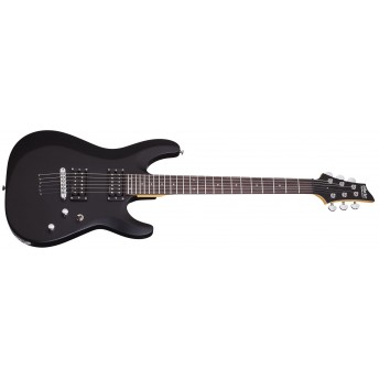 Schecter SCH430 C-6 Deluxe Satin Black Electric Guitar