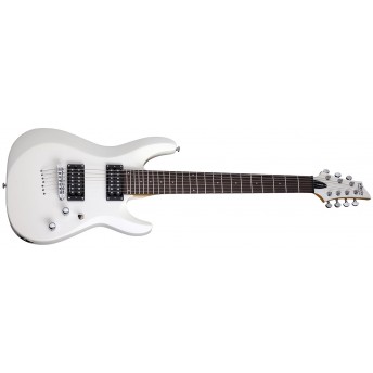 Schecter SCH438 C-7 Deluxe SWH 7 String Electric Guitar