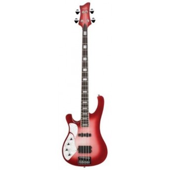 Schecter Stargazer Left Handed Crimson Ghost Bass Guitar - ***FAULTY UNIT***